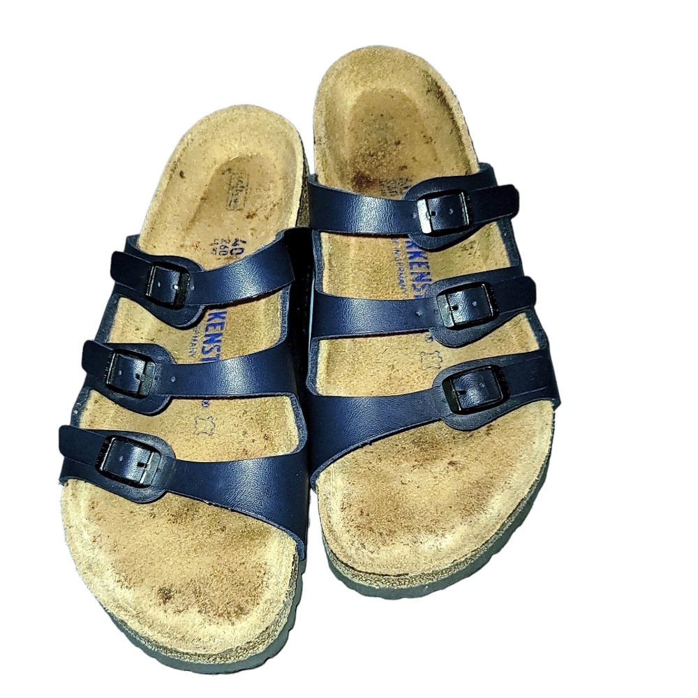 Birkenstock Florida sandals. Size 9 summer leather boho